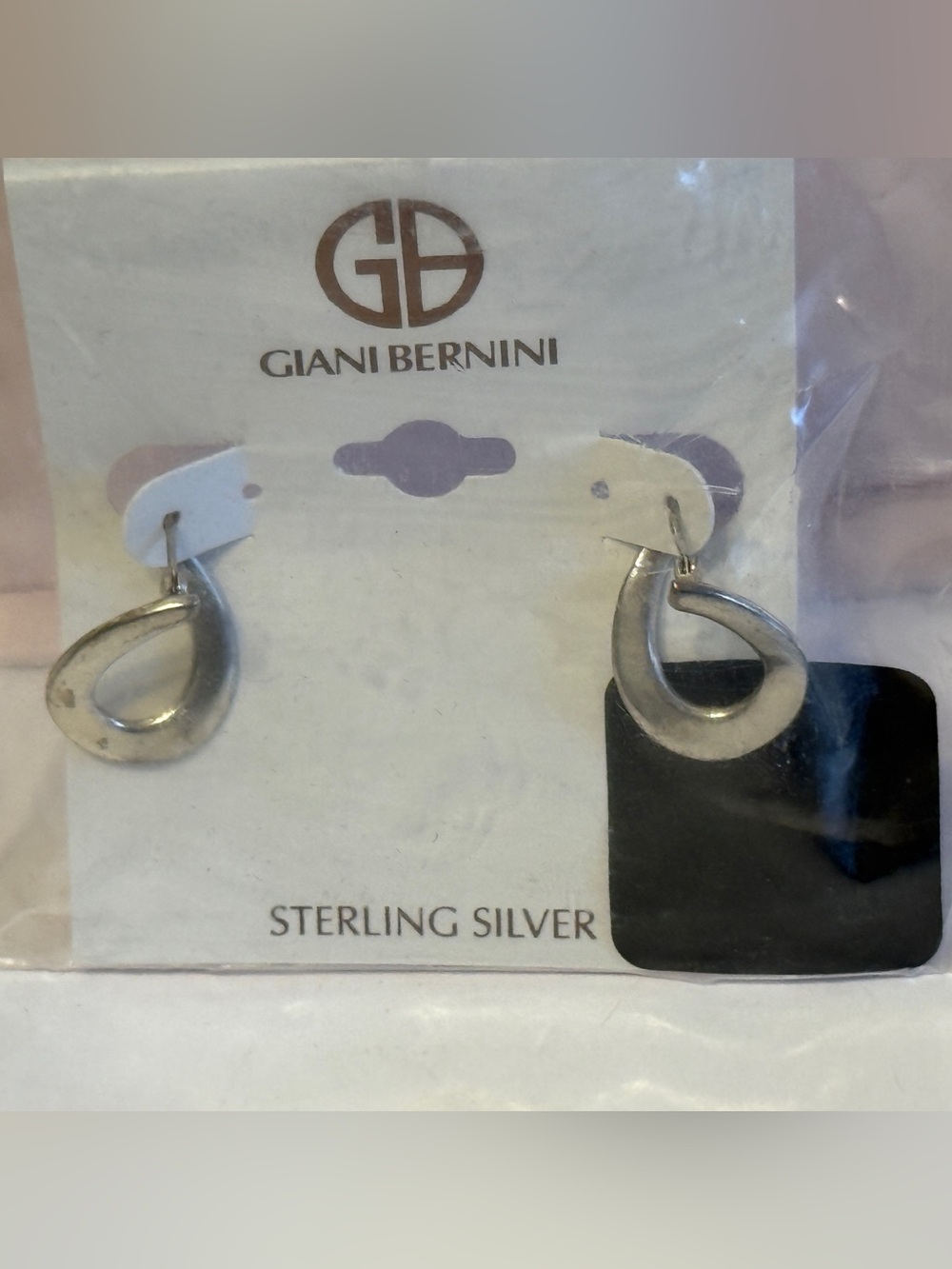 Giani Bernini Sterling Silver Tower Twist Drop Earrings OS